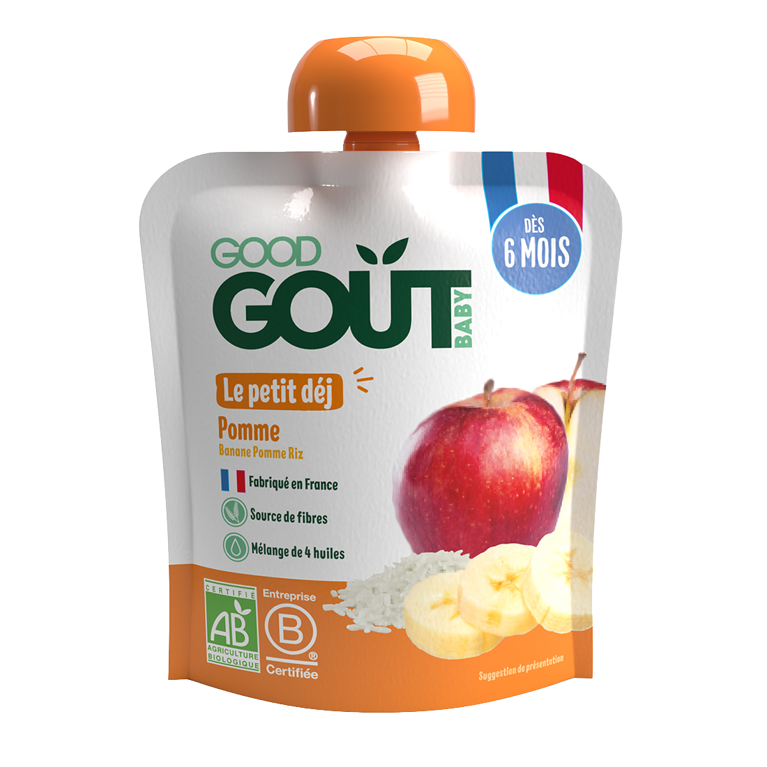 GOOD GOÛT BIO Jablečná snídaně 70 g