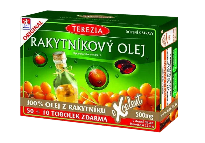 TEREZIA Rakytníkový olej 100% 60 kapsúl