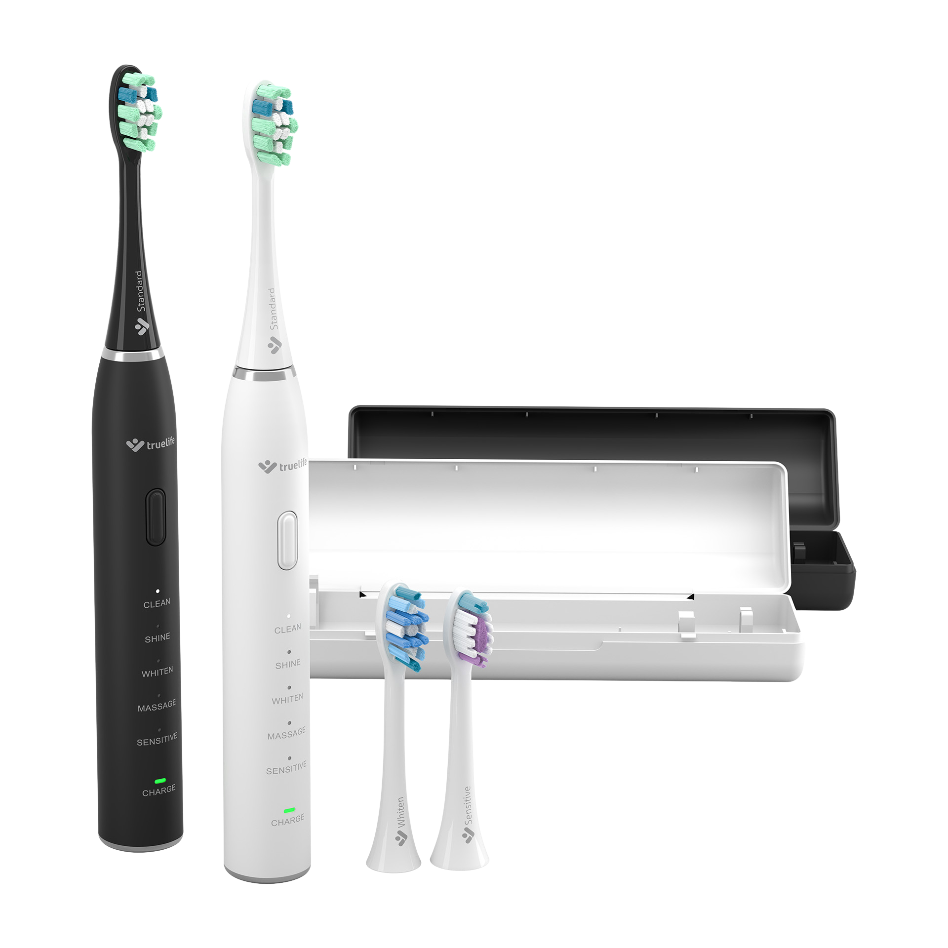 Truelife SonicBrush Clean30 sonický kartáček Duo černý&bílý