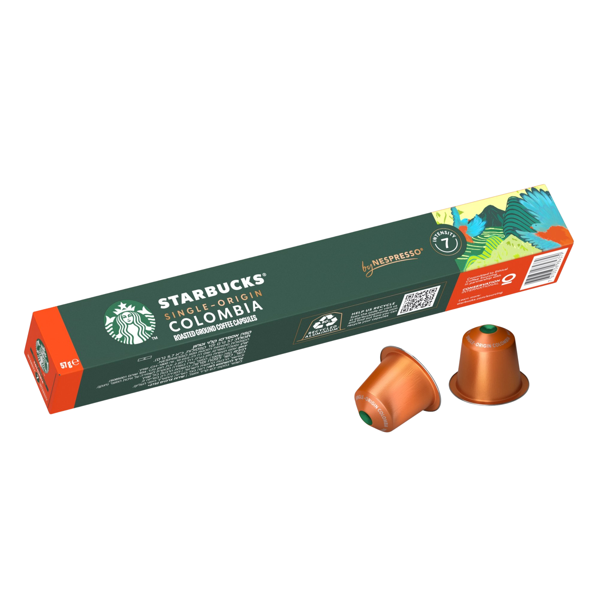 STARBUCKS by Nespresso® Single-Origin Colombia - kávové kapsule 10 x 5.7 g