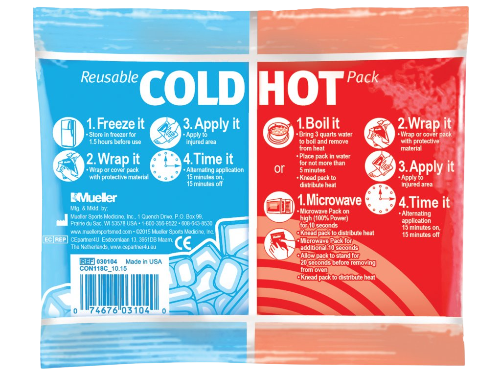 MUELLER Reusable cold/hot pack chladivý/hrejivý sáčok