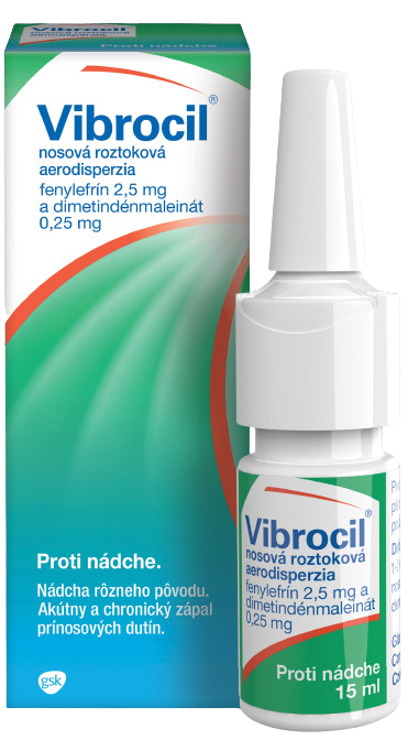 VIBROCIL nosný sprej na alergickú nádchu 15 ml