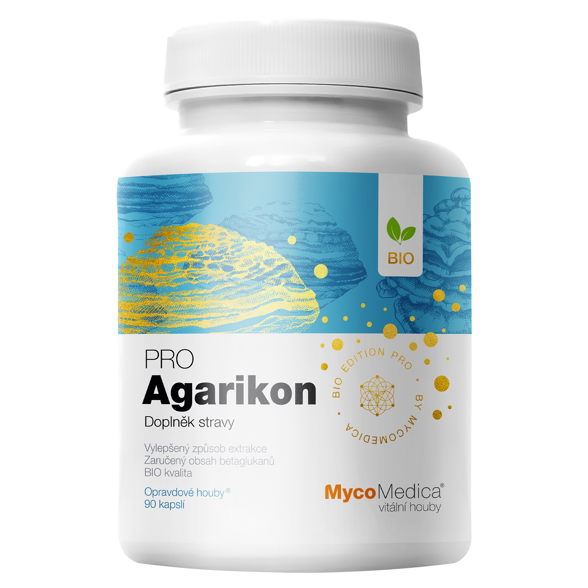 MYCOMEDICA BIO Agarikon PRO 90 kapslí