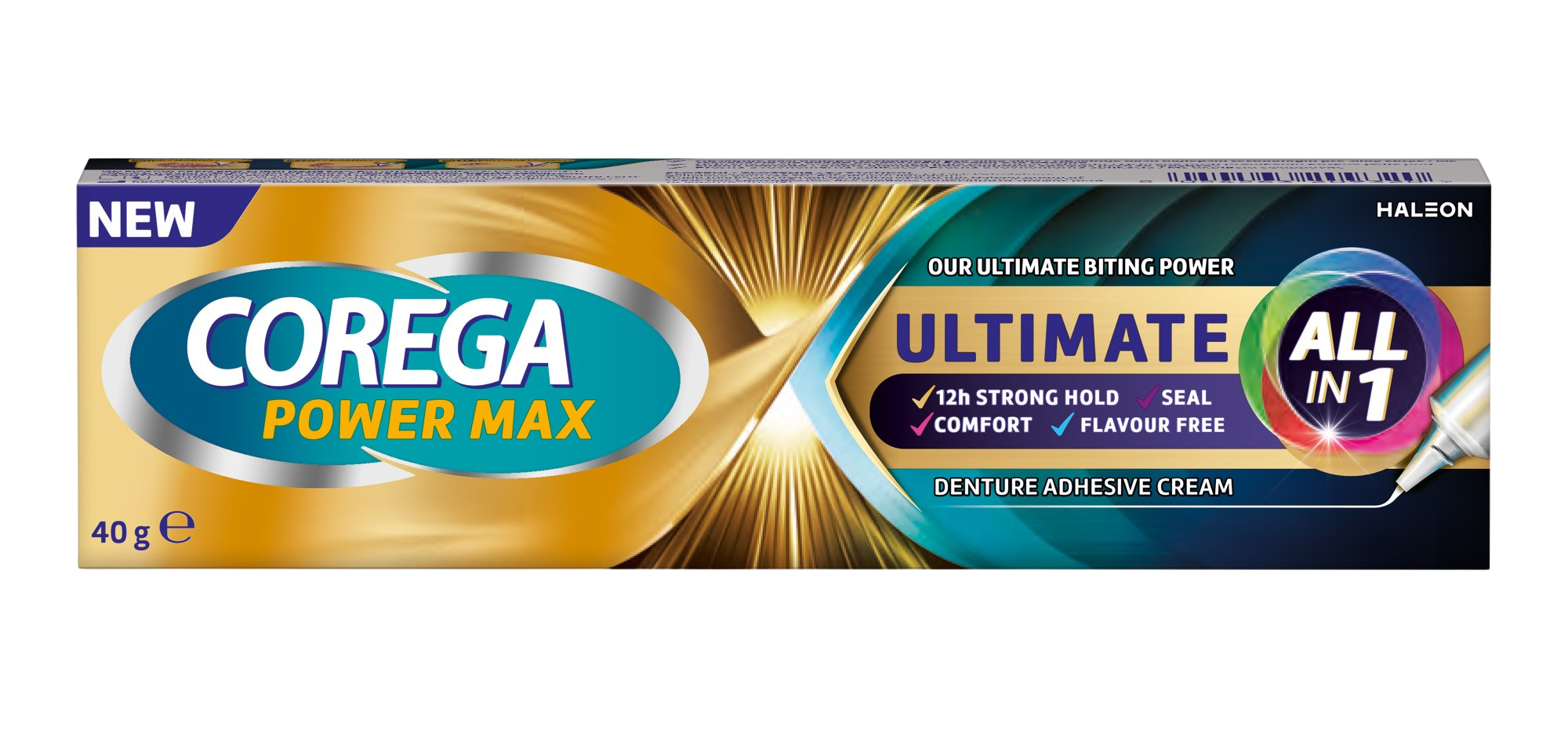 COREGA Power Max Ultimate All in 1 fixačný krém 40 g kúpite na Pilulka.sk