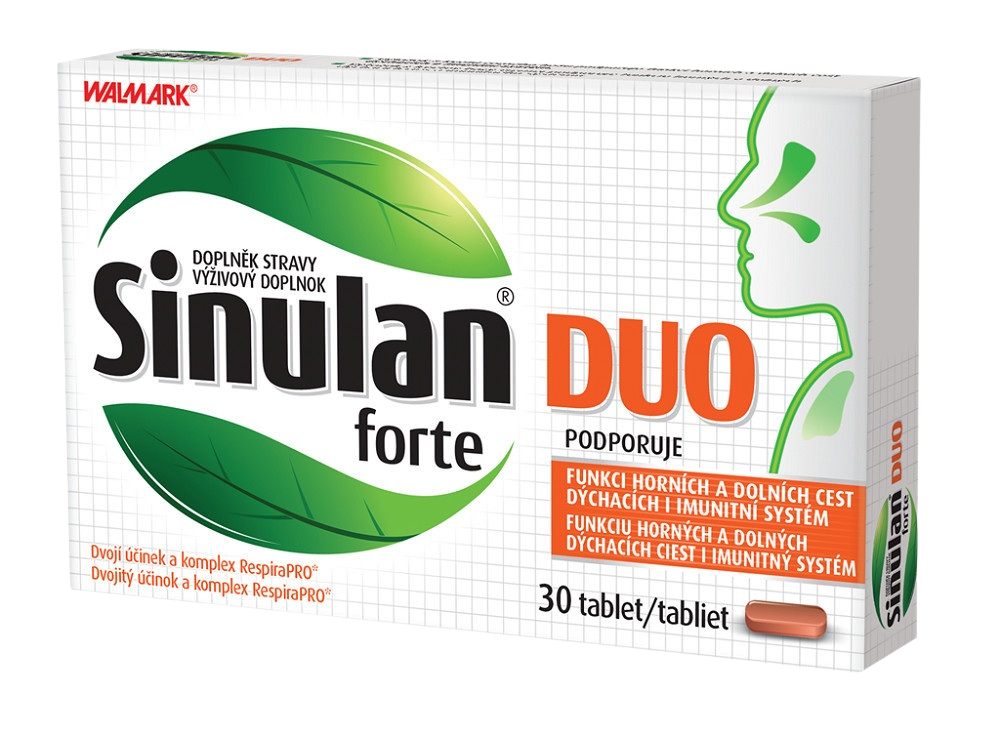 WALMARK Sinulan Duo Forte 30 tabliet