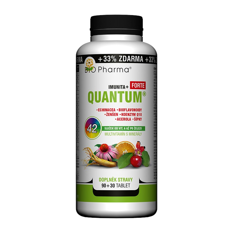 BIO PHARMA Quantum Imunita+Forte 42 zložiek 120 tabliet