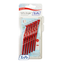 TEPE Medzizubná kefka ID Angle 0,50mm 6 ks - červená