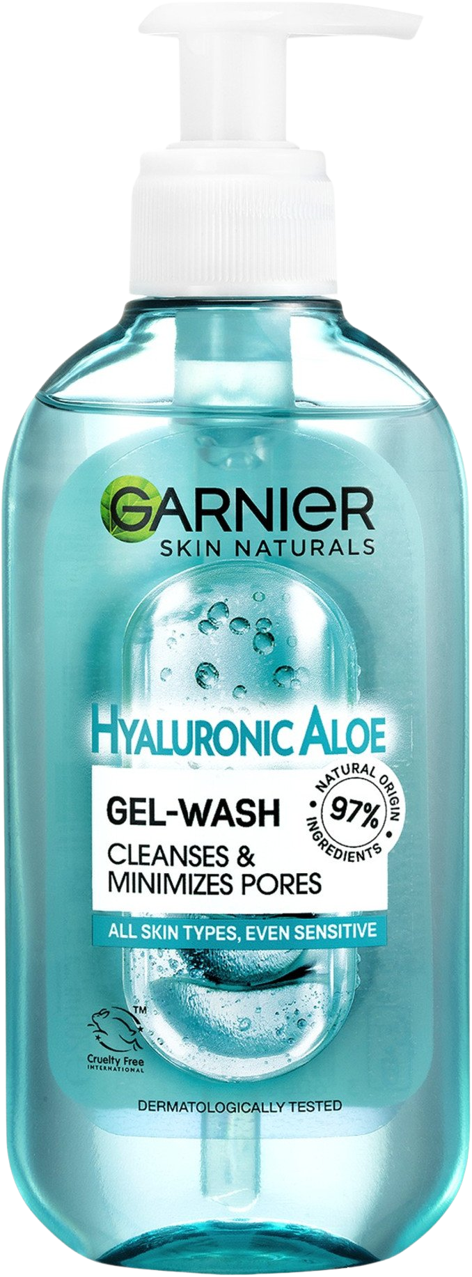 Garnier Hyaluronic Aloe Gel Wash Čistiaci gél 200 ml