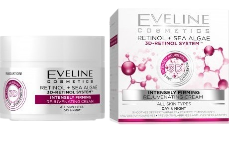EVELINE 3D Retinol & Morské riasy Denný/nočný krém 50 ml
