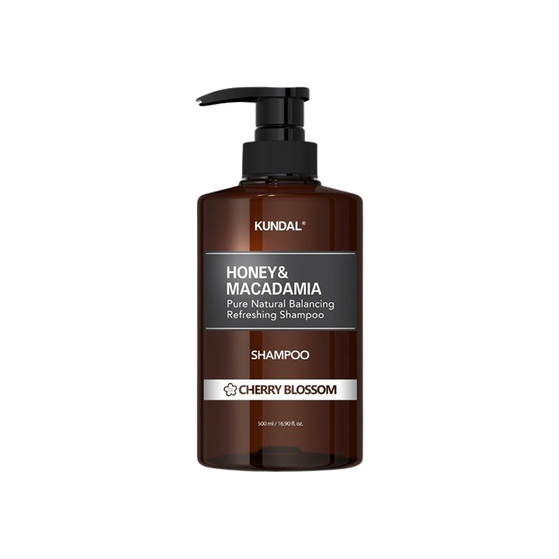 Kundal Honey&Macadamia Nature Shampoo - Prírodný Hydratačný Šampón S Vôňou Čerešne 500 Ml