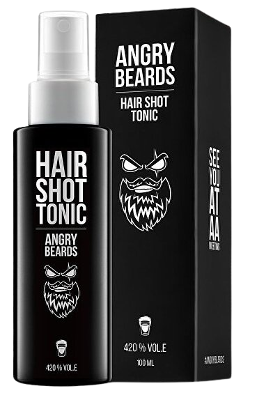 ANGRY BEARDS Hair shot - Vlasové tonikum 100 ml