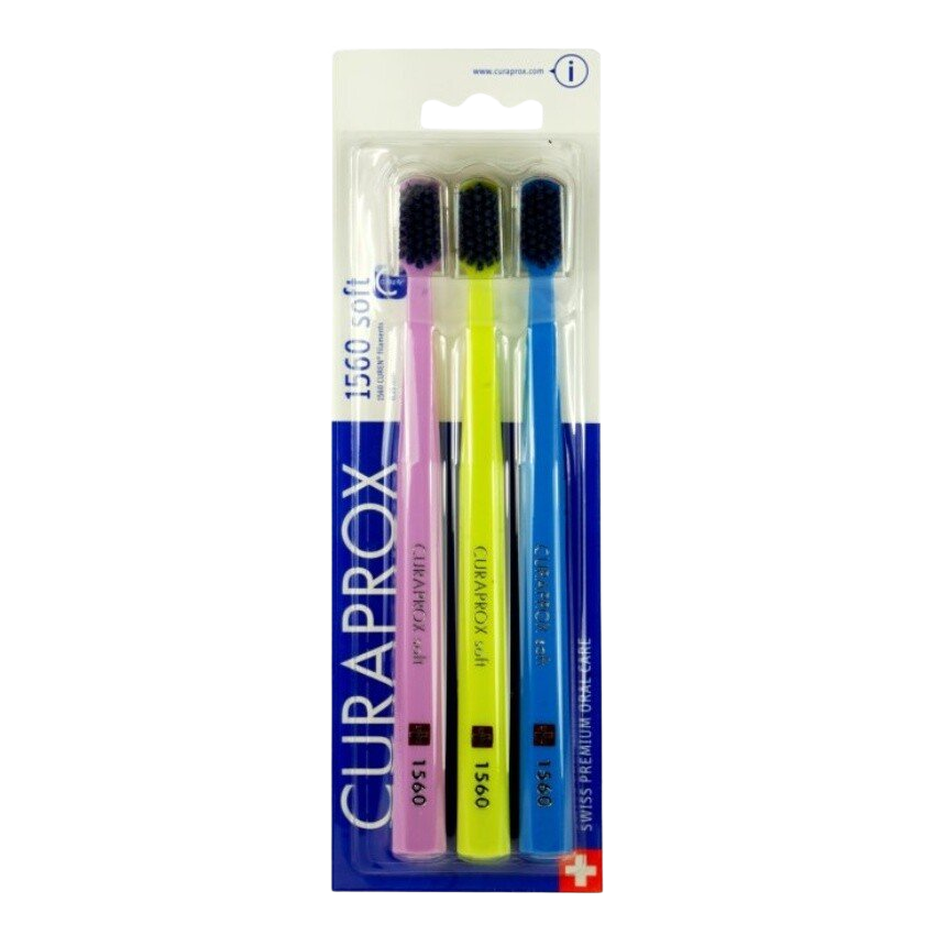 CURAPROX zubné kefky 1560 soft 3 kusy kúpite na Pilulka.sk