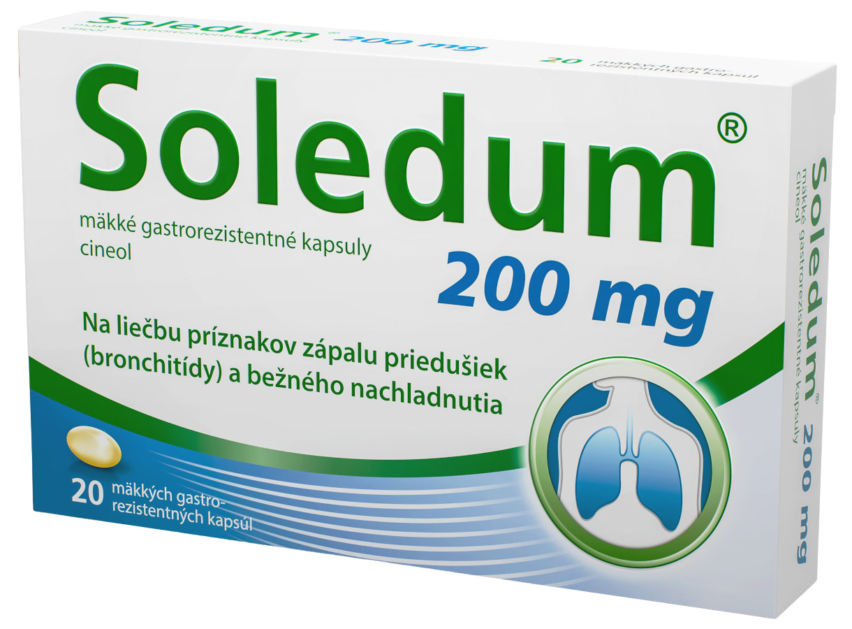 SOLEDUM 200 mg kapsuly 20 kusov