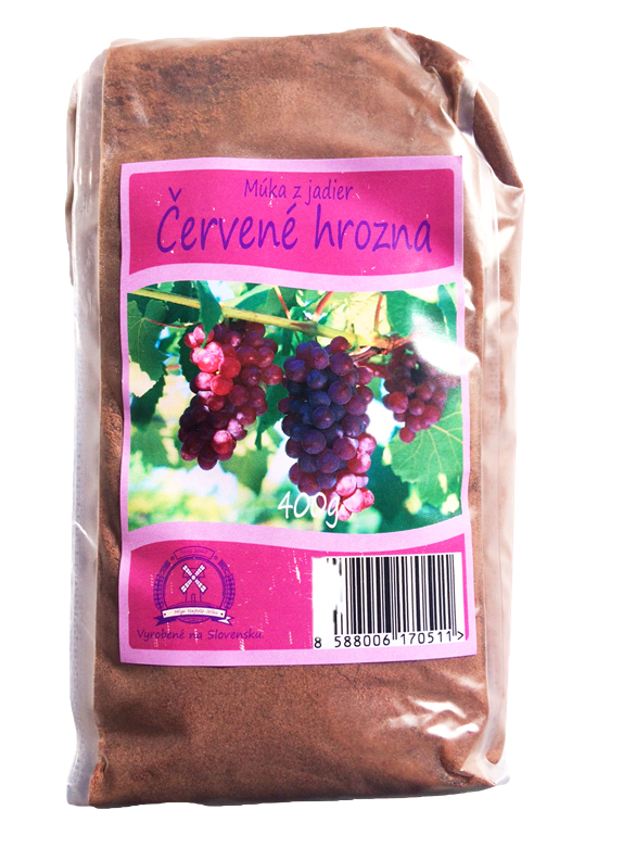 NAJTELO Múka z hroznových jadierok 400 g