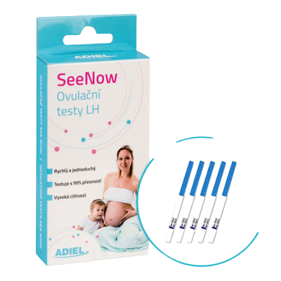 ADIEL SeeNow Ovulačné testy LH 5 ks