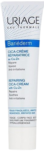 Uriage Bariéderm Cica Repairing Cream with Cu-Zn 100 ml