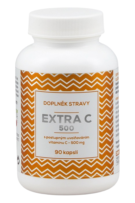 NATURVITA EXTRA C 500 s postupným uvoľňovaním 90 kapsúl