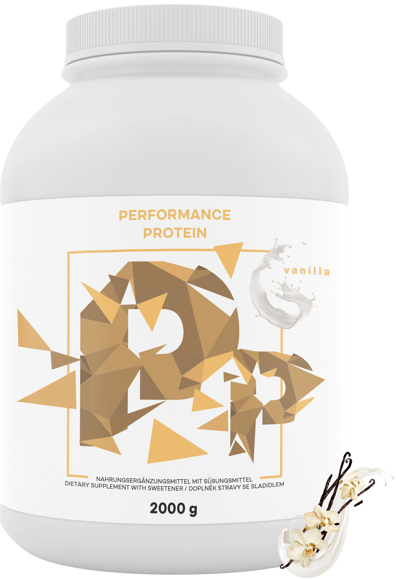 BRAINMAX Performance Protein vanilka 2000 g