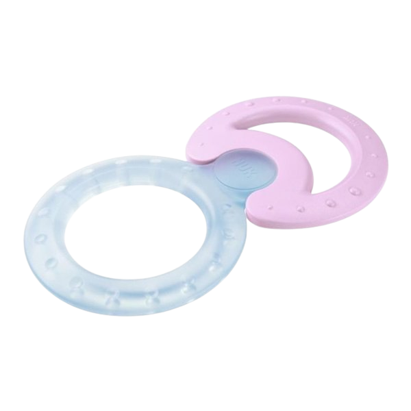 NUK Hryzadlo Chladiace + Classic rôzne farby 2 ks