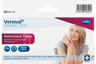 VEROVAL Domáci test na zistenie nedostatku železa