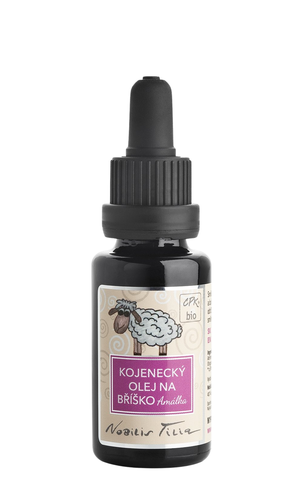 NOBILIS TILIA Dojčenský olej na bruško Amálka 20 ml
