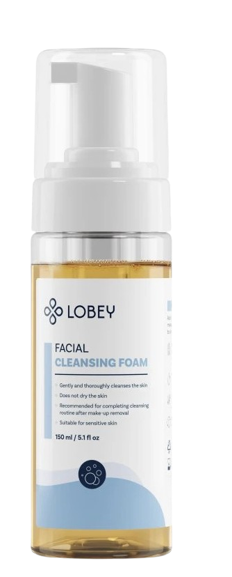LOBEY Obličejová mycí pěna 150 ml