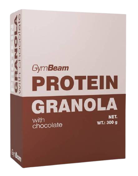 GymBeam Protein Granola granola s proteínom príchuť Chocolate 300 g