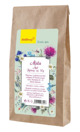 Wolfberry Mäta bylinný čaj bylinný čaj sypaný 50 g