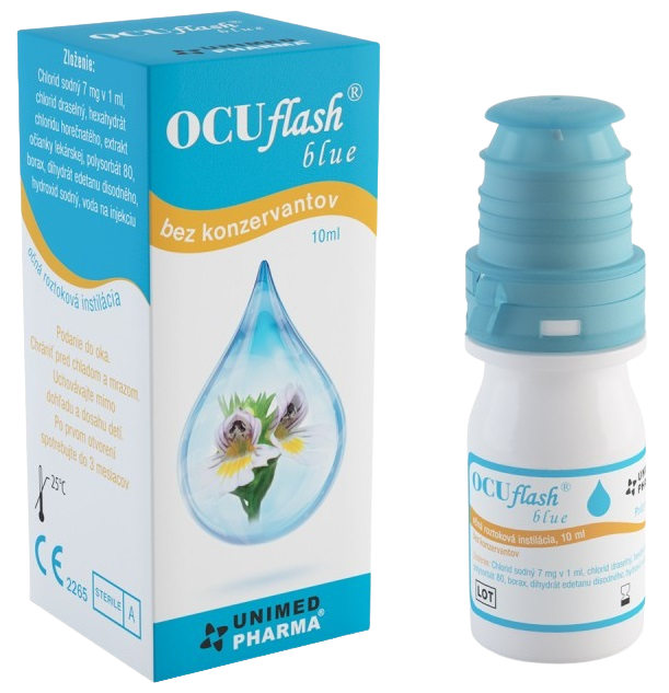 Ocuflash blue očná roztoková instilácia 10 ml