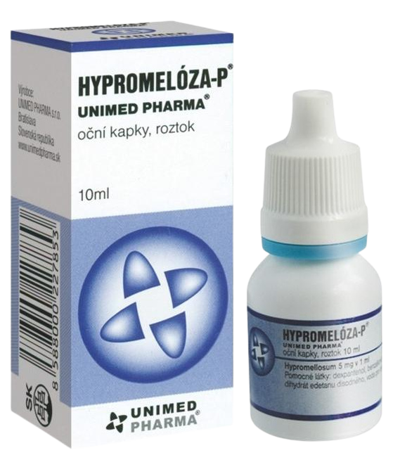 UNIMED PHARMA Hypromeloza-P roztok na očnú instiláciu 10 ml kúpite na Pilulka.sk