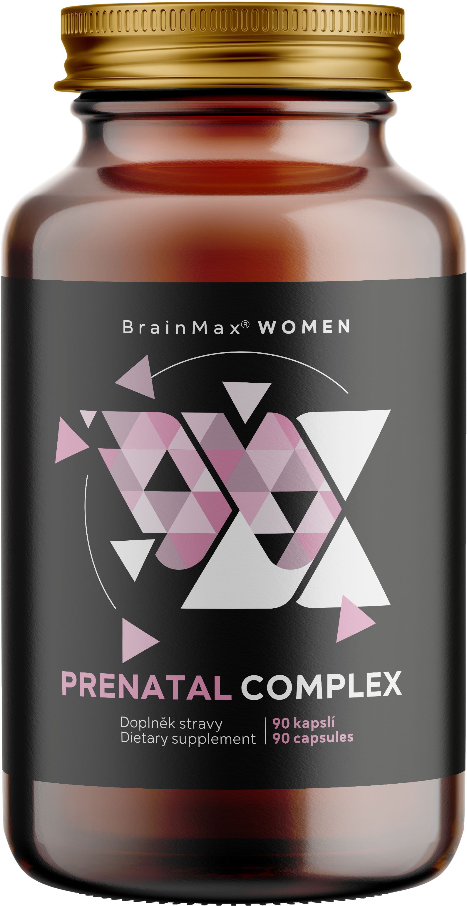 BRAINMAX Prenatal Complex, komplex vitamínů pro těhotné ženy 90 kapslí