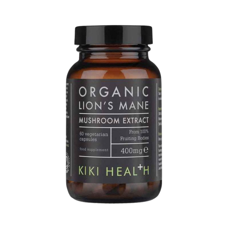 KIKI HEALTH Lion's mane extrakt BIO 60 kapslí
