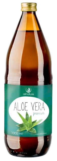 Allnature Aloe vera Premium 100 % šťava 1000 ml kúpite na Pilulka.sk