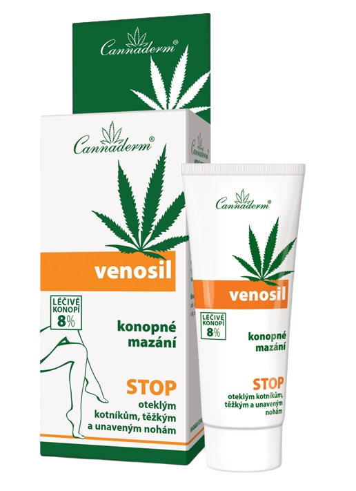CANNADERM VENOSIL Konopné mazanie na unavené nohy 100 ml kúpite na Pilulka.sk