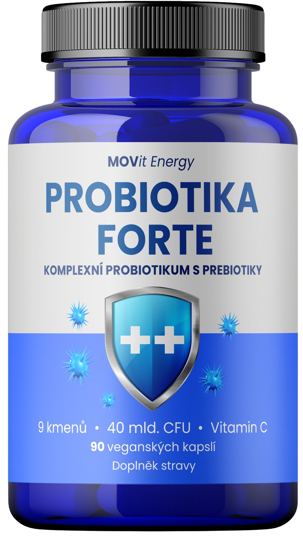Movit Energy Probiotiká FORTE kapsuly s probiotikami 90 cps kúpite na Pilulka.sk