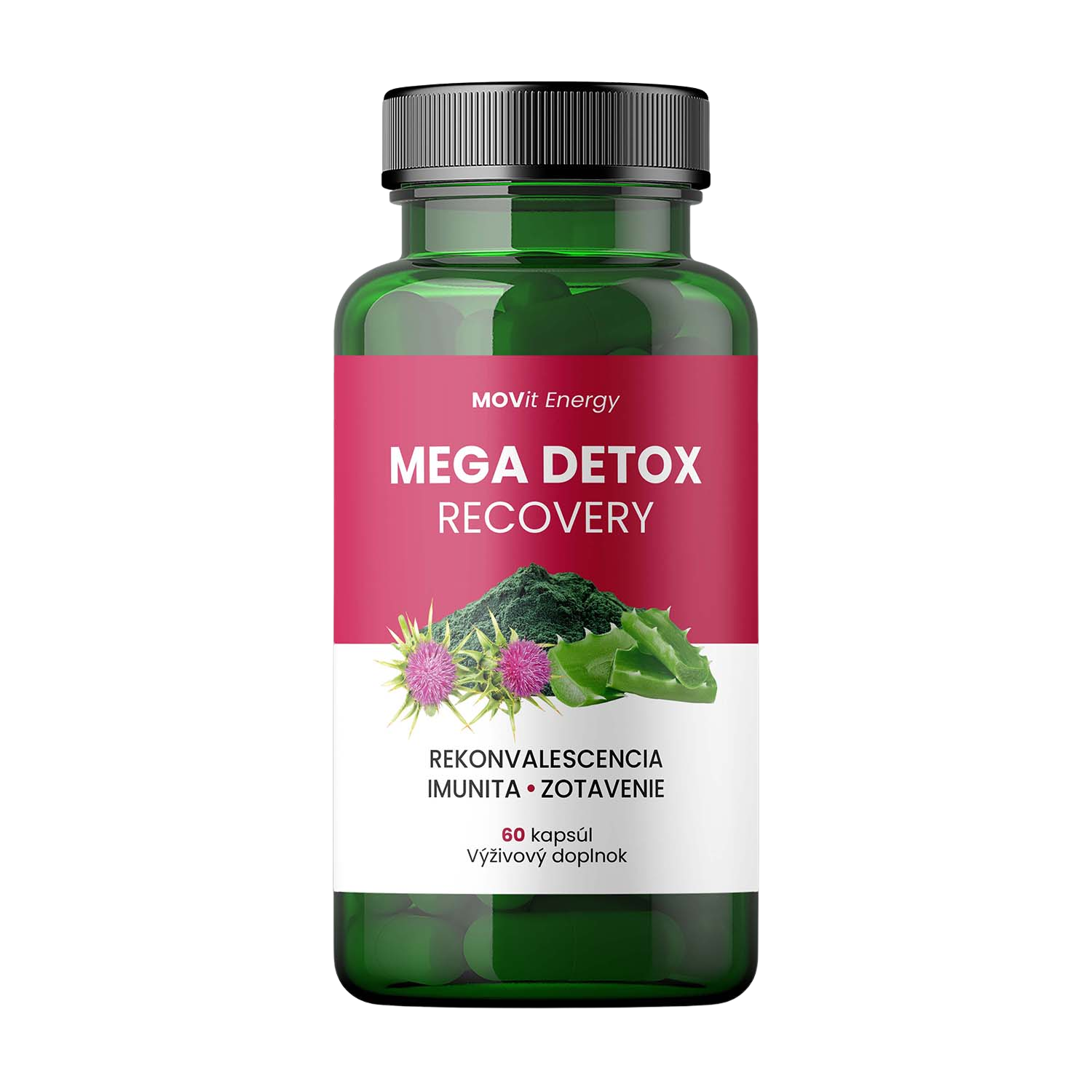 MOVIT ENERGY Mega Detox Recovery 60 kapsúl kúpite na Pilulka.sk