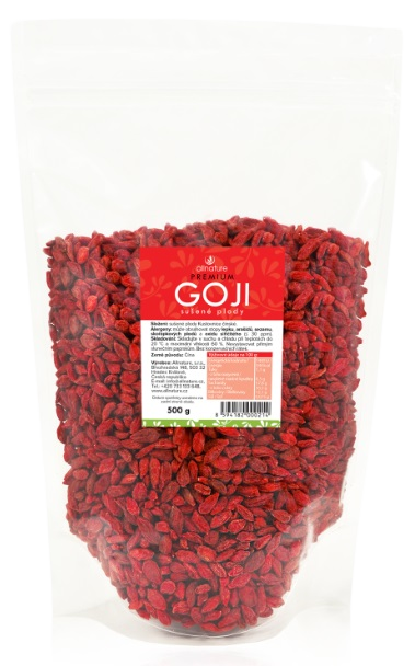 Allnature Kustovnica čínska Goji sušené sušené plody 500 g