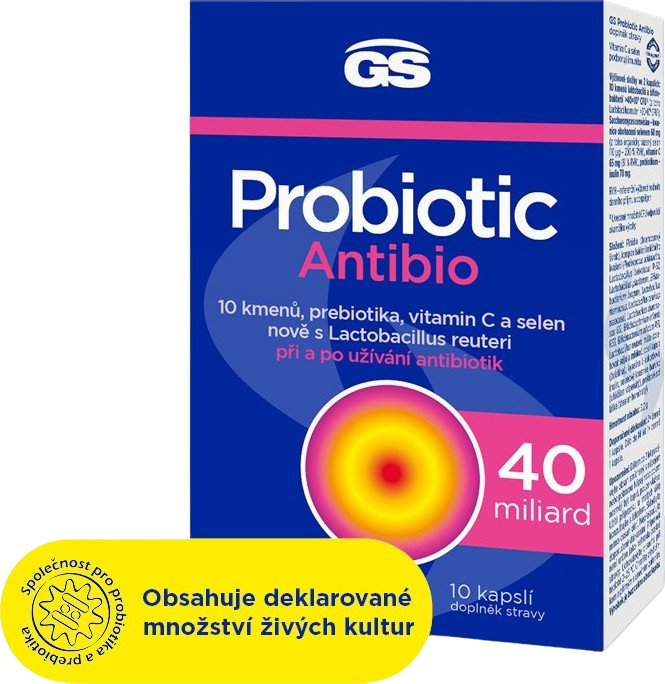 GS Probiotic Antibio 10 kapsúl