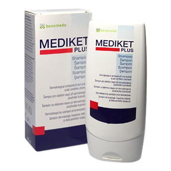 Mediket Plus Shampoo pre suché a mastné vlasy s lupinami 100 ml kúpite na Pilulka.sk