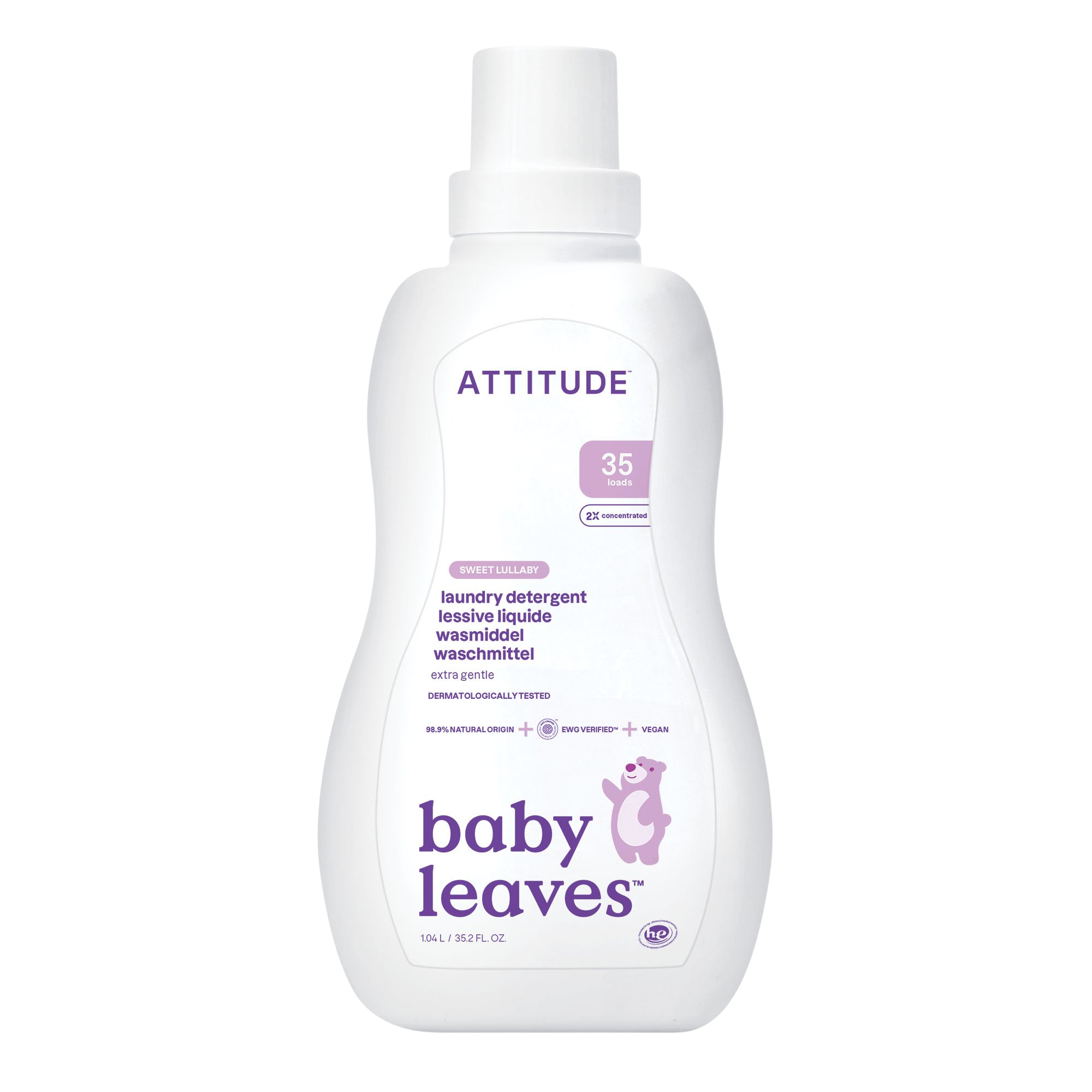 Attitude Prací gél pre deti s vôňou Sweet Lullaby 1050 ml