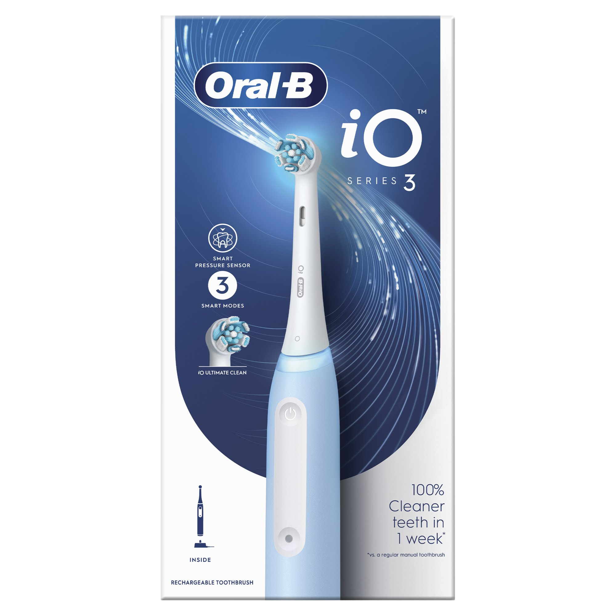 ORAL-B Series iO 3 ice blue elektrická zubná kefka kúpite na Pilulka.sk