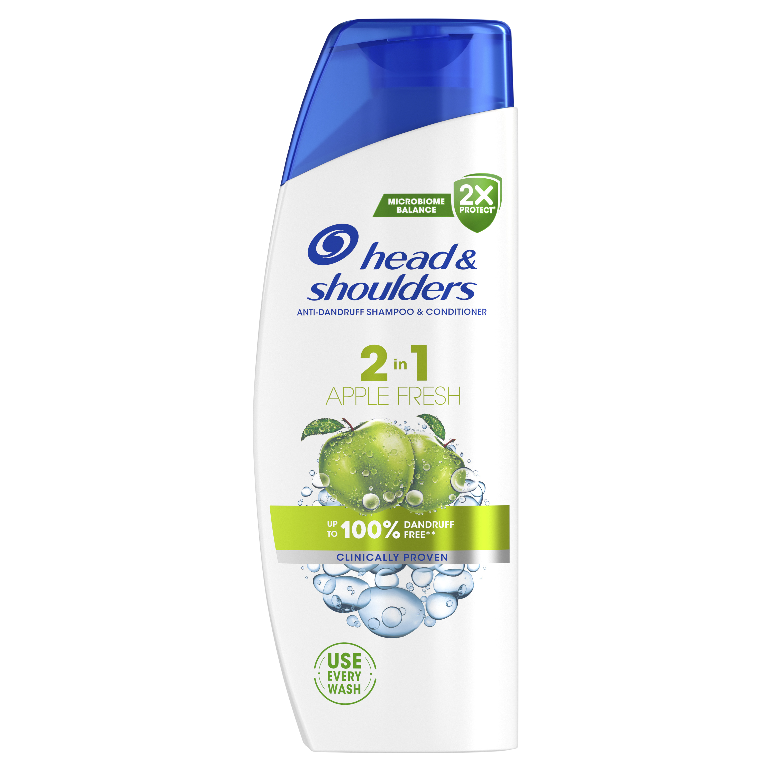 HEAD & SHOULDERS Apple Fresh 2v1, Šampon proti lupům 330 ml