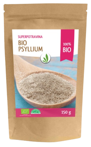 Allnature Psyllium BIO vláknina v BIO kvalite 150 g