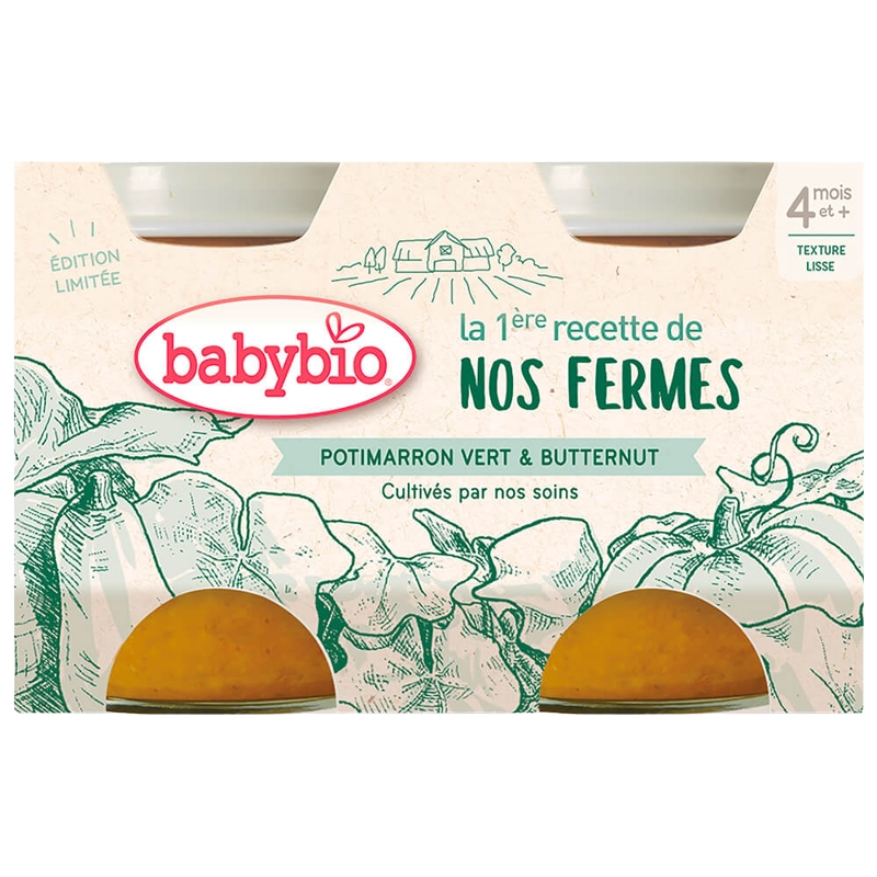 Zelená a maslová tekvica