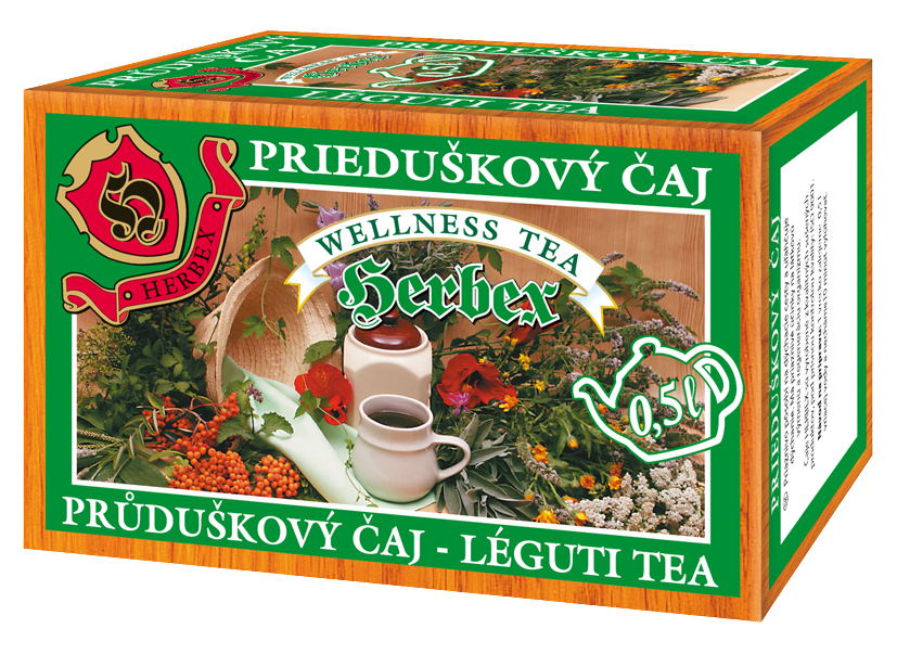 HERBEX Prieduškový bylinný čaj 20 x 3 g kúpite na Pilulka.sk