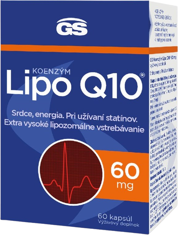 GS Koenzym Lipo Q10 60mg cps.60