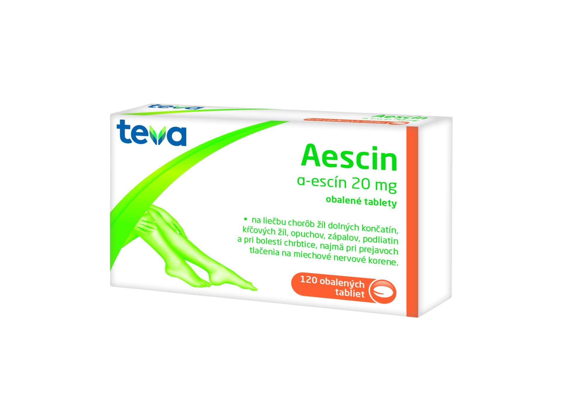 AESCIN 20 mg 120 tabliet kúpite na Pilulka.sk