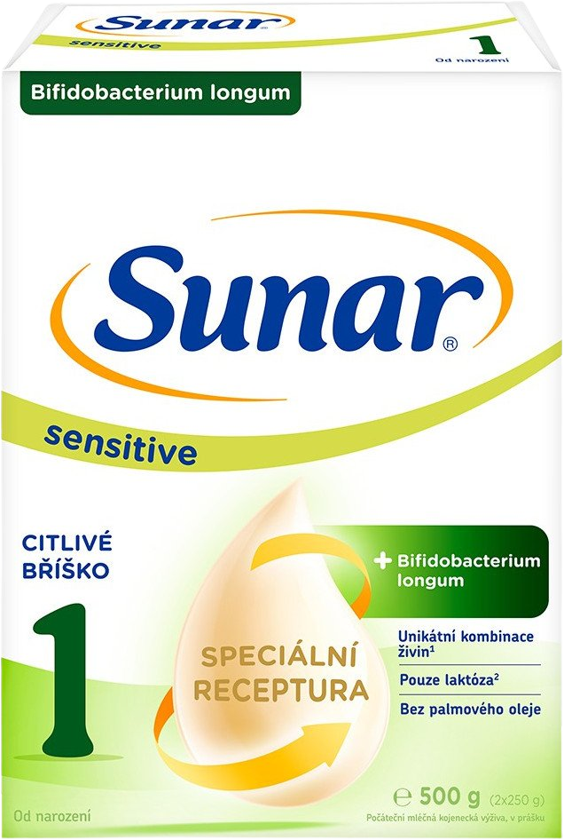 Sunar 1 Sensitive 500 g koupíte na Pilulka.cz
