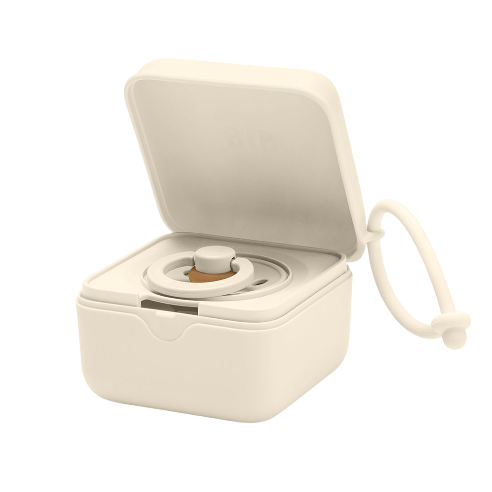 BIBS krabička na cumlíky - Ivory