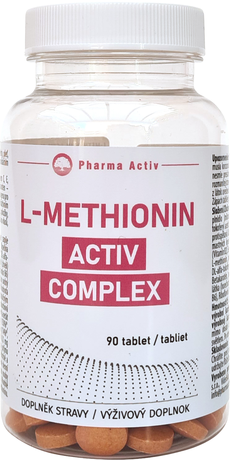 L-Methionin Activ Complex tbl.90 koupíte na Pilulka.cz